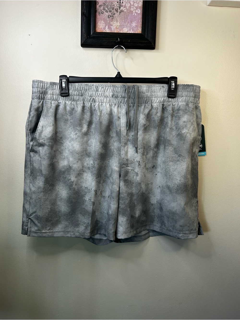 New Grey Drawstring Shorts